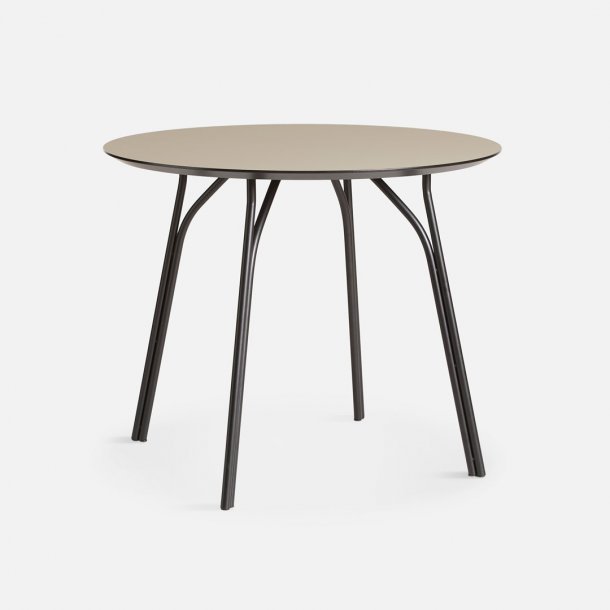Woud Tree spisebord 90 - beige/sort