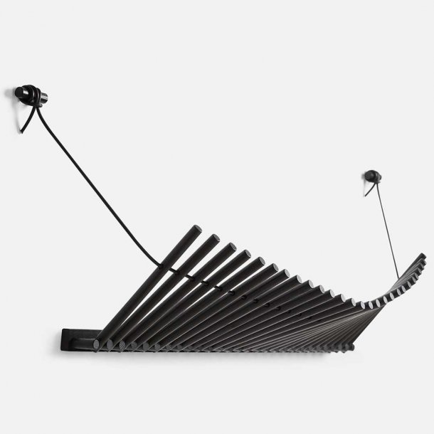 Woud Knaegt knagerkke - black/black leather