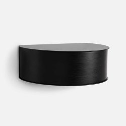 Woud Wallie hylde - sort/sort eg