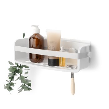 Organizer i plast til badet - klbeophng - white