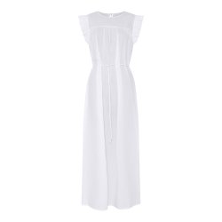 Frau Stockholm long dress - Bright White