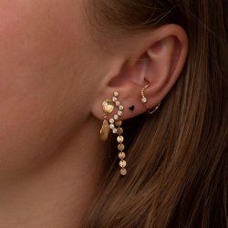 Stine A rering -  Petit coins behind ear gold