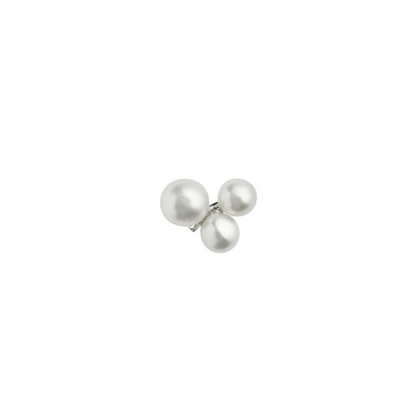 Stine A rering silver - Three Pearl Berriers single