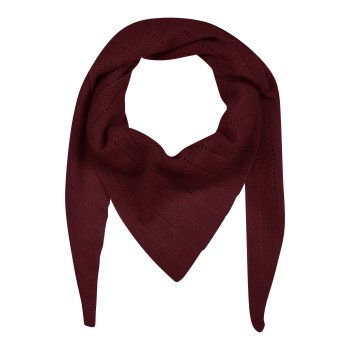 frau cashmere doha trklde burgundy