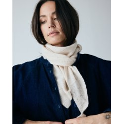 Frau cashmere trklde Doha large - Sandstone