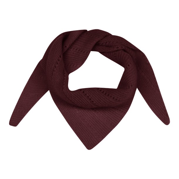 Frau cashmere t�rkl�de Doha small - Red Mahogony