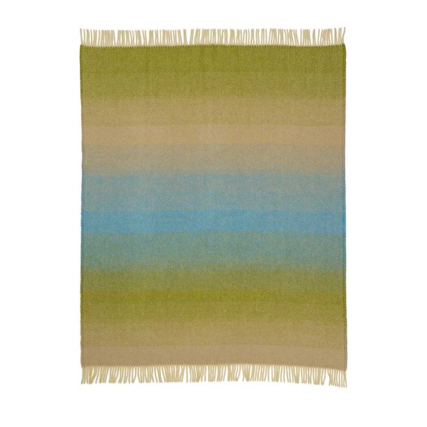 Klippan plaid Maxjenny Aurora 130 x 200 cm - greenish blue