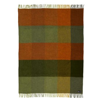 Klippan plaid Gotland 200 x 130 cm - Check green