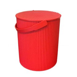 Japansk spand med lg - red