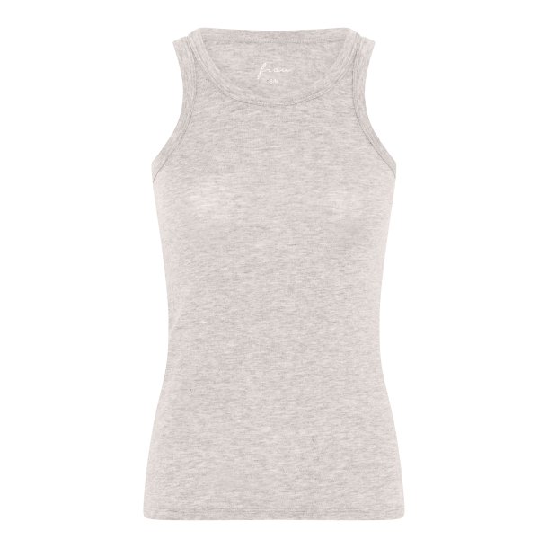 Frau Lucca cashmere tank top - Beige Melange