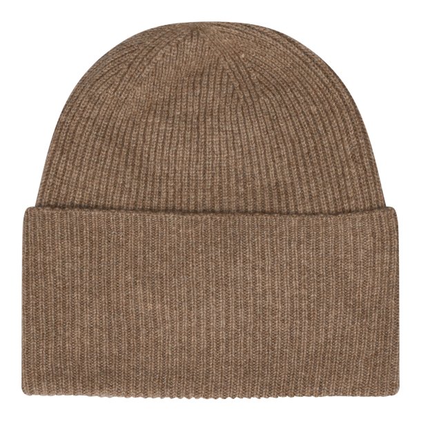 Frau cashmere beanie hue - Shitake