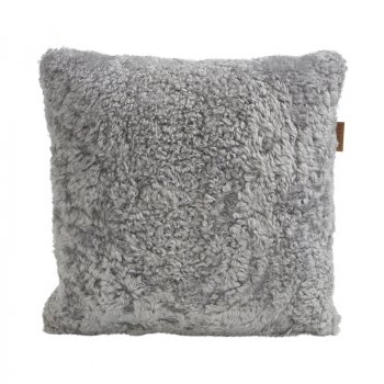 Shepherd lammeskindspude 40x40cm - granit
