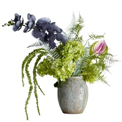 Evighedsbuket af kunstige blomster - Poetry