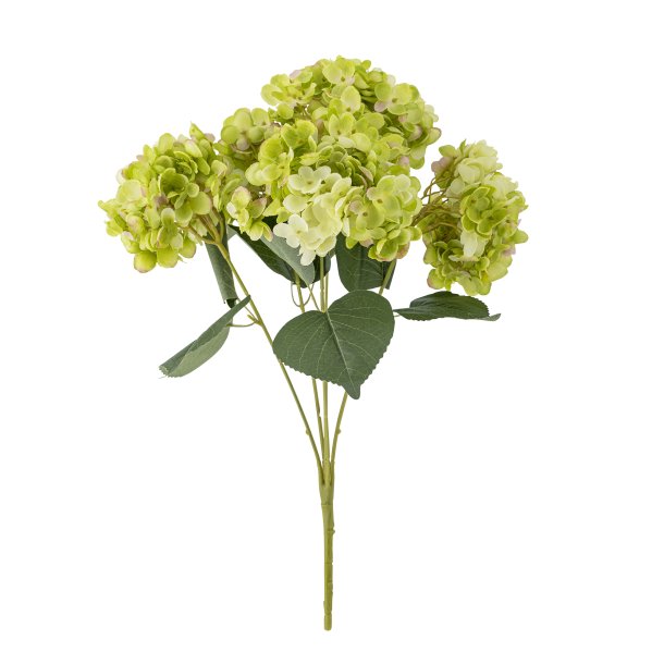 Evighedsblomster 5 kunstige stilke - hortensia