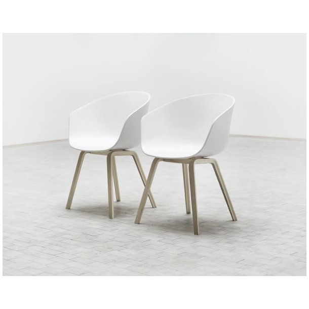 HAY About A Chair - white/oak
