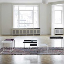 HAY Tray Table medium square - warm grey