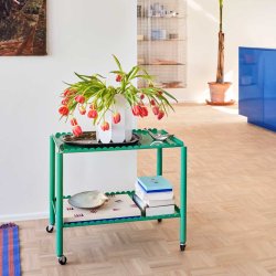 Hay Arcs Trolley - Low Jade Green