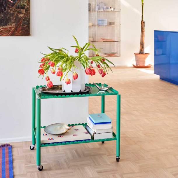 Hay Arcs Trolley - Low Jade Green