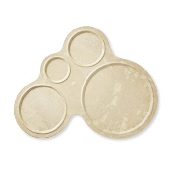 Luups tray large - light brown/sand