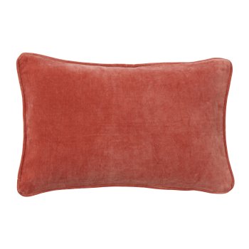 Bungalow pudebetrk velour 33x50cm - Velvet Terracotta