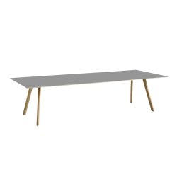 HAY CPH30 table - grey lino/soap oak