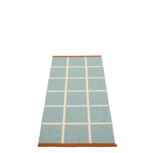 Pappelina Criss lber med vvet kant - haze/cream/rust