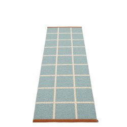 Pappelina Criss lber med vvet kant - haze/cream/rust