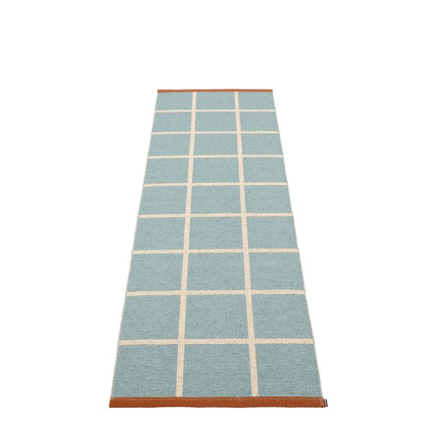 Pappelina Criss lber med vvet kant - haze/cream/rust