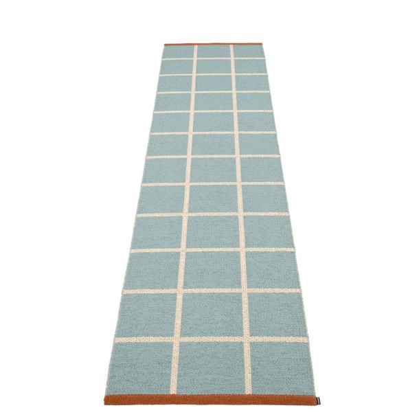 Pappelina Criss lber med vvet kant - haze/cream/rust