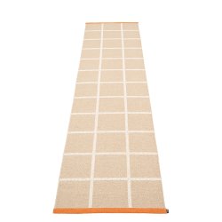 Pappelina Criss lber med vvet kant - beige/vanilla/pale orange