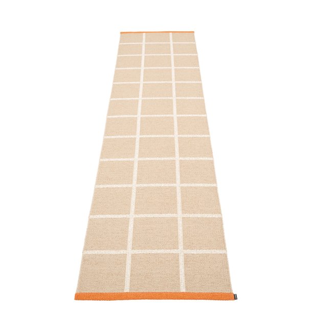 Pappelina Criss lber med vvet kant - beige/vanilla/pale orange