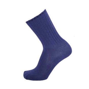 Cai uldstrmper i bld og varm uld - ultra blue