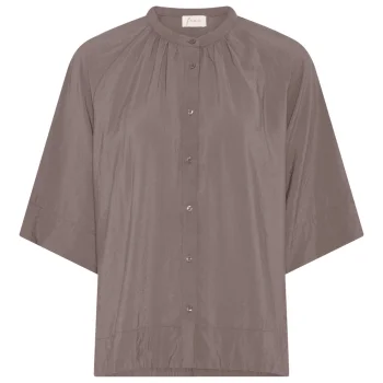 Frau Dubai skjorte viscose - morel