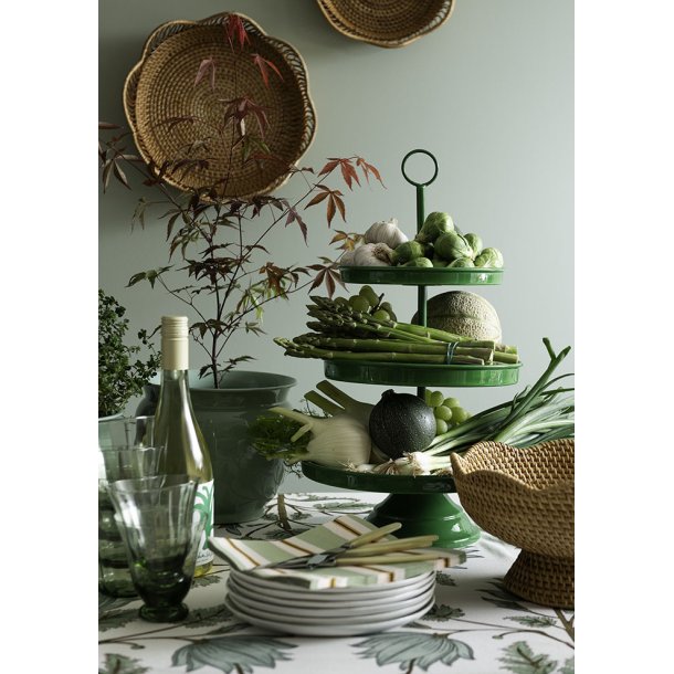 Bungalow etagere i emalje 