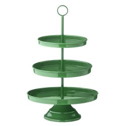 Bungalow etagere i emalje 