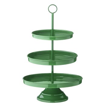 Bungalow etagere i emalje 