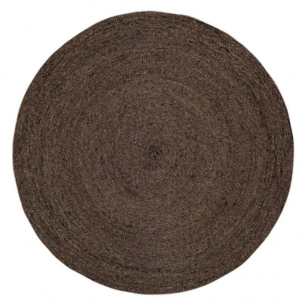 Dixie Ella 125 cm gulvtppe - sort