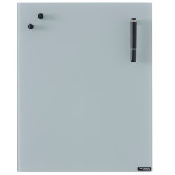 Chat-board magnetisk glastavle - Grey