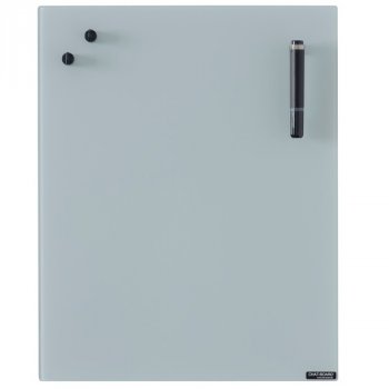 Chat-board magnetisk glastavle - Grey