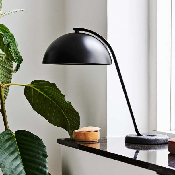 HAY Cloche bordlampe - sort