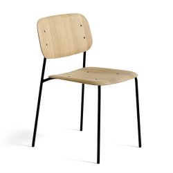 HAY Soft Edge 10 stol - Matlakeret/sort stl