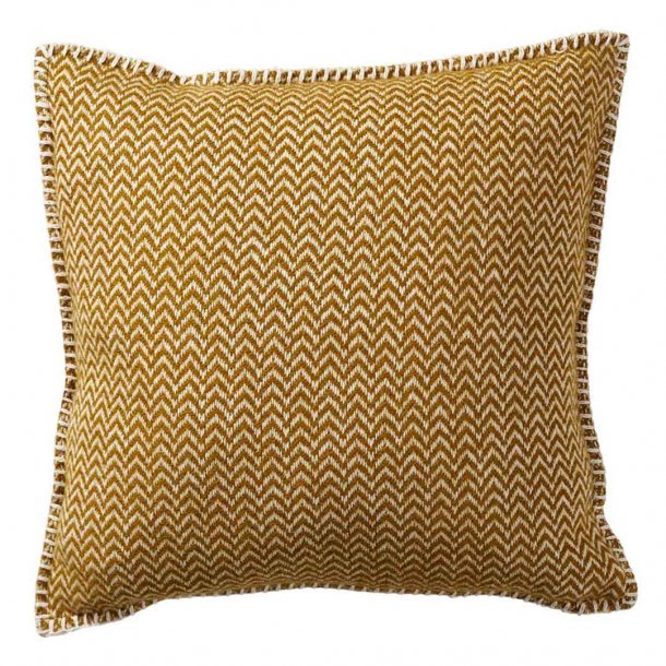 Klippan Chevron pudebetrk 45x45 cm - caramel