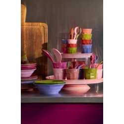 Rice melaminkrus Medium multicolor - 6 stk