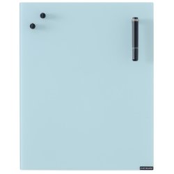 Chat-board magnetisk glastavle - Light blue