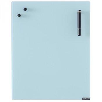 Chat-board magnetisk glastavle - Light blue