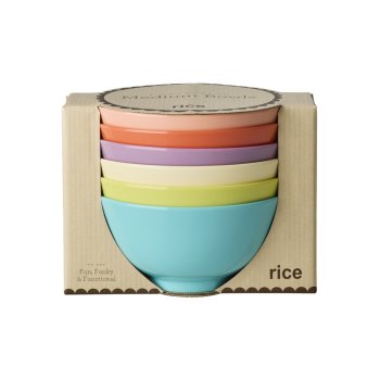 Rice melaminskle large Glory Days - 6 stk