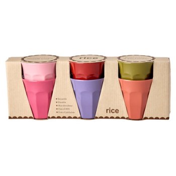 Rice melamin krus 6 stk