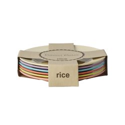 Rice melamin frokosttallerken Glory Days - 6 stk