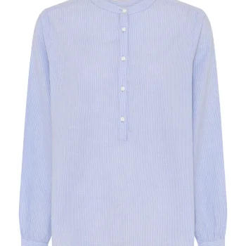 Frau Madrid ls shirt - lavender stripe