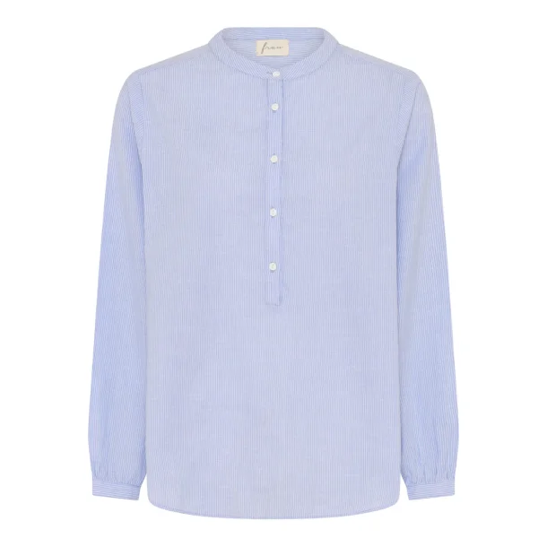 Frau Madrid ls shirt - lavender stripe